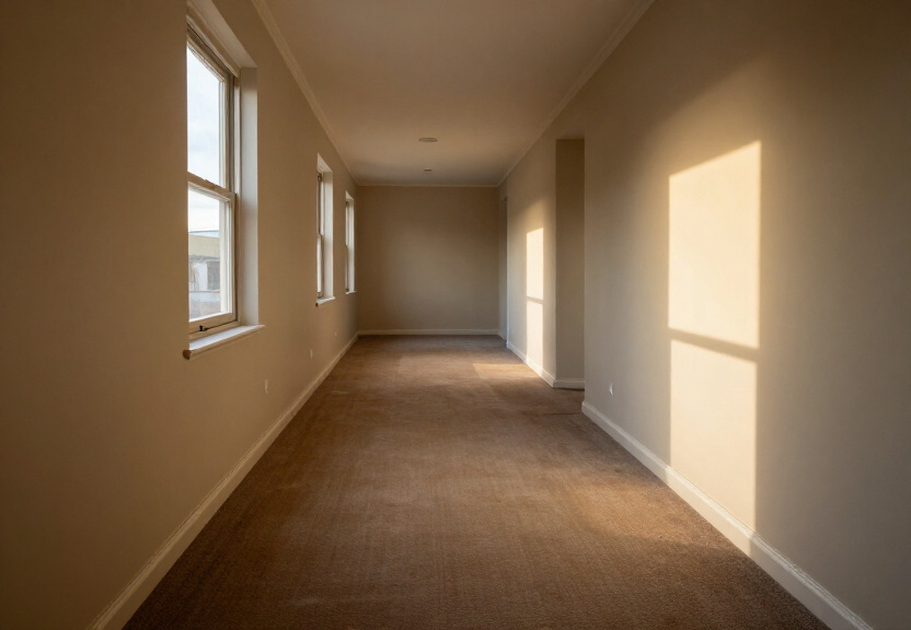 Restored living room in Dolans Bay after flood restoration